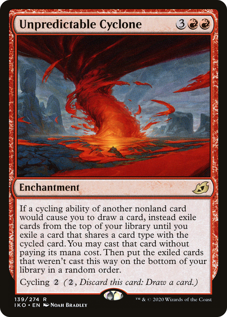 Unpredictable Cyclone [Ikoria: Lair of Behemoths] Foil