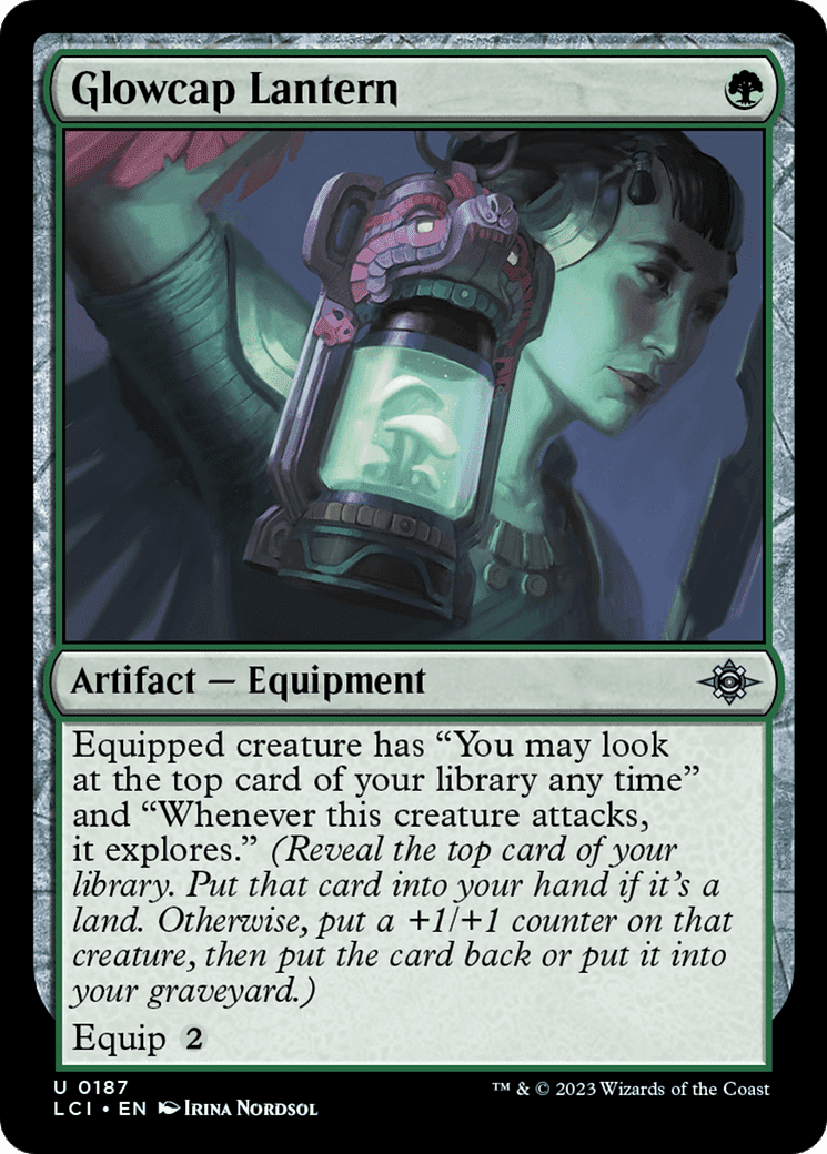 Glowcap Lantern [The Lost Caverns of Ixalan] Foil