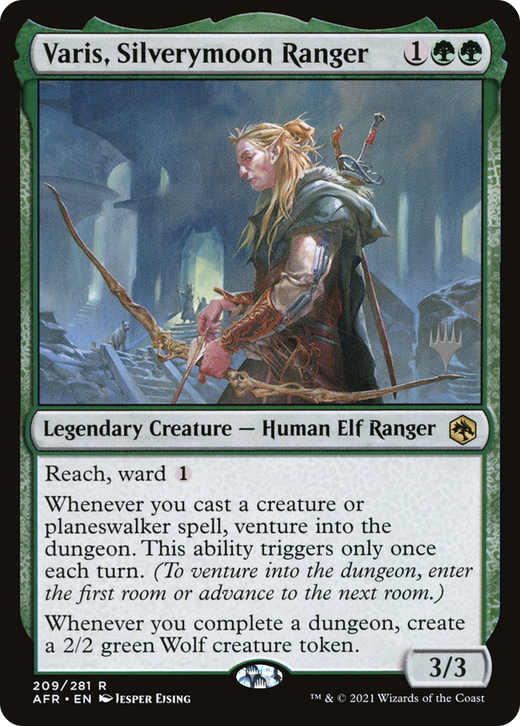 Varis, Silverymoon Ranger (Promo Pack) [Dungeons & Dragons: Adventures in the Forgotten Realms Promos] Foil