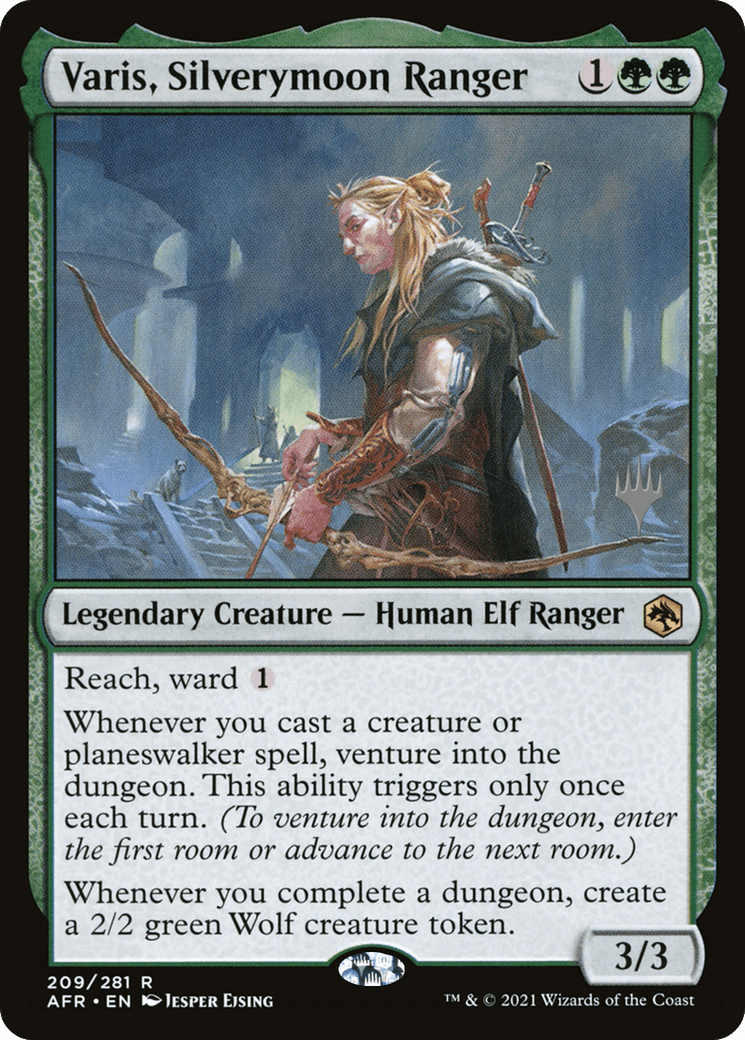 Varis, Silverymoon Ranger (Promo Pack) [Dungeons & Dragons: Adventures in the Forgotten Realms Promos] Foil