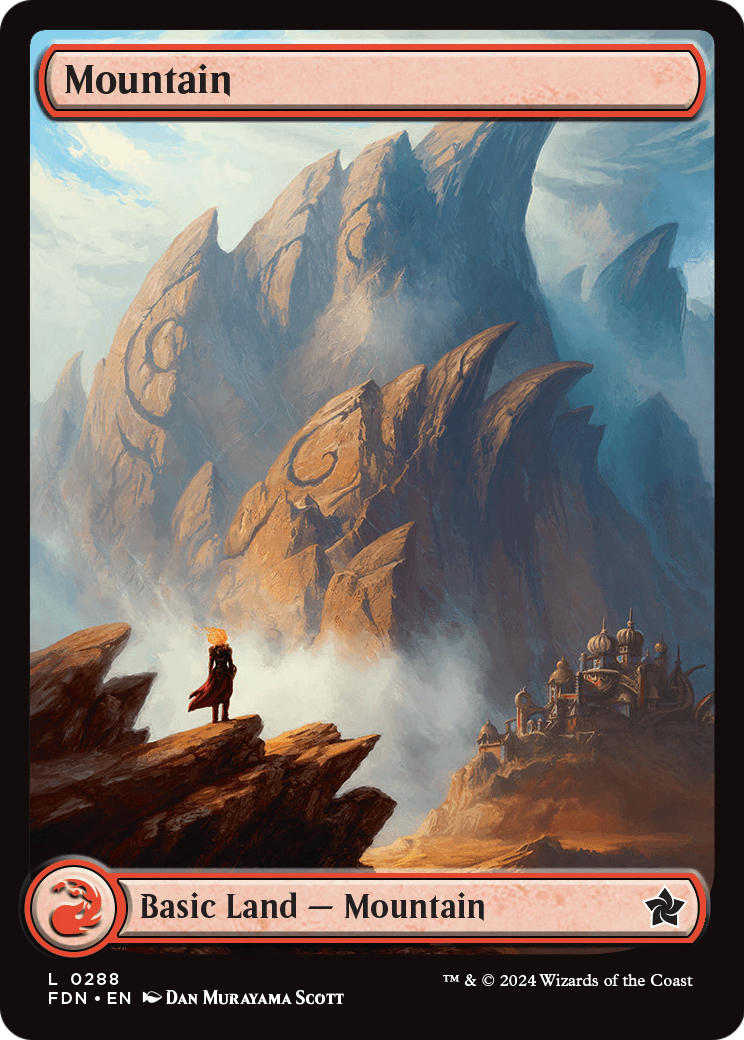 Mountain (FDN-288) - Foundations Foil