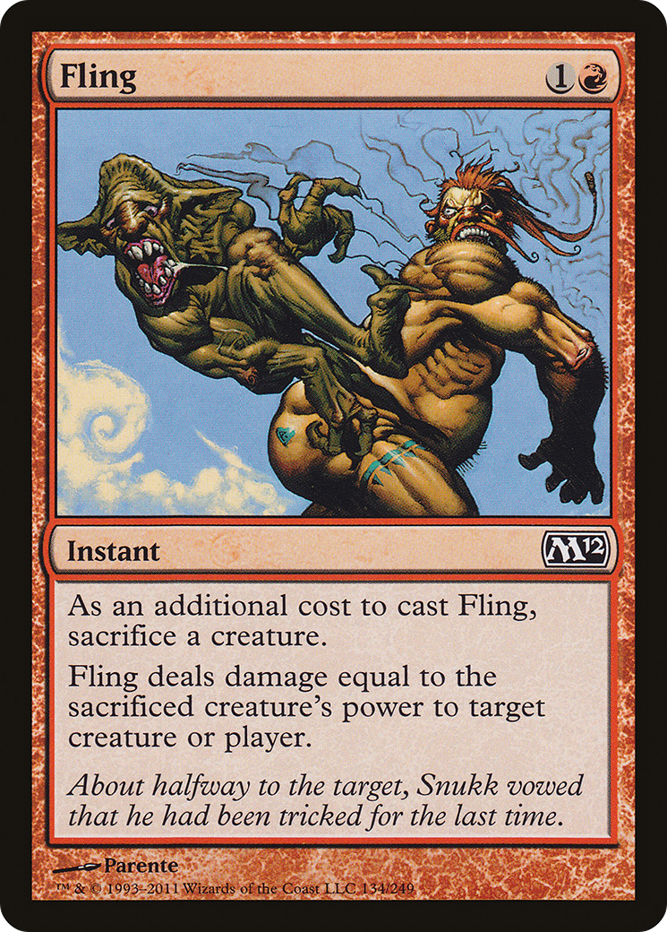 Fling [Magic 2012] Foil