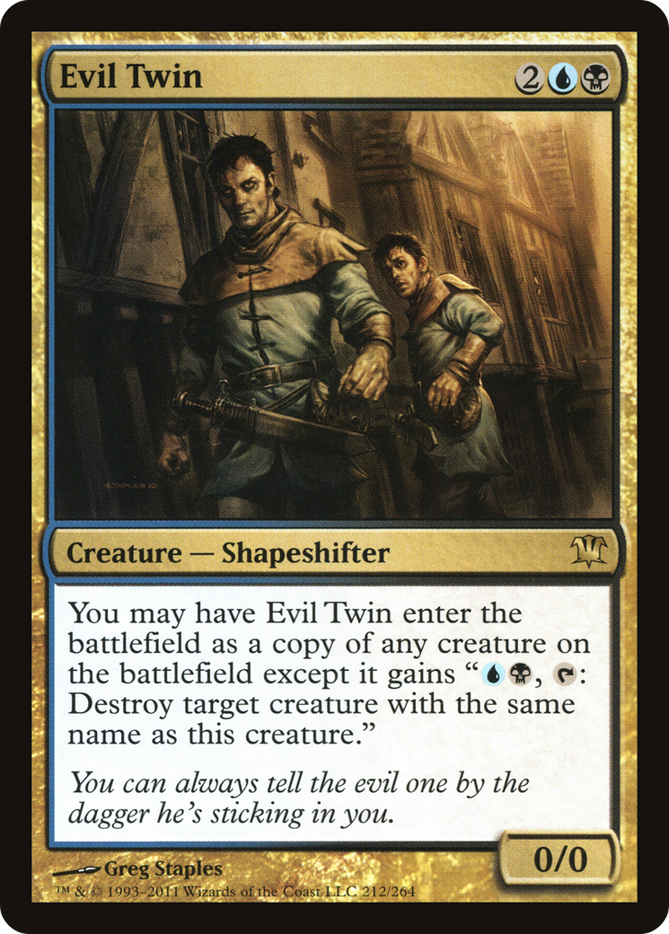 Evil Twin [Innistrad] Foil