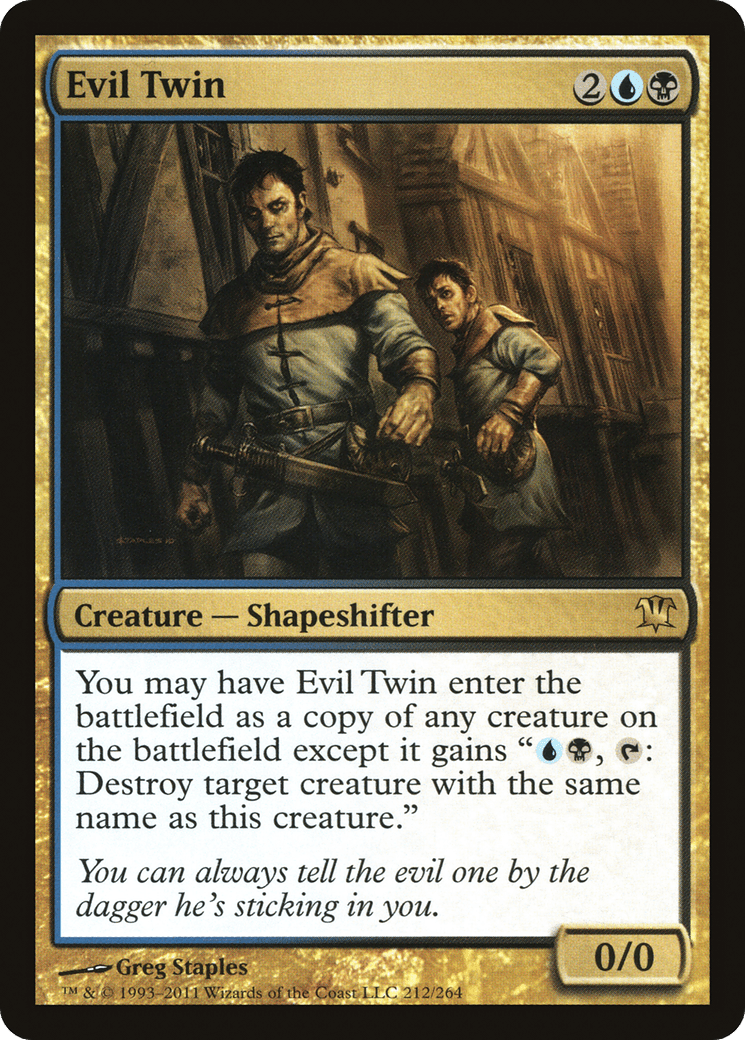 Evil Twin [Innistrad] Foil