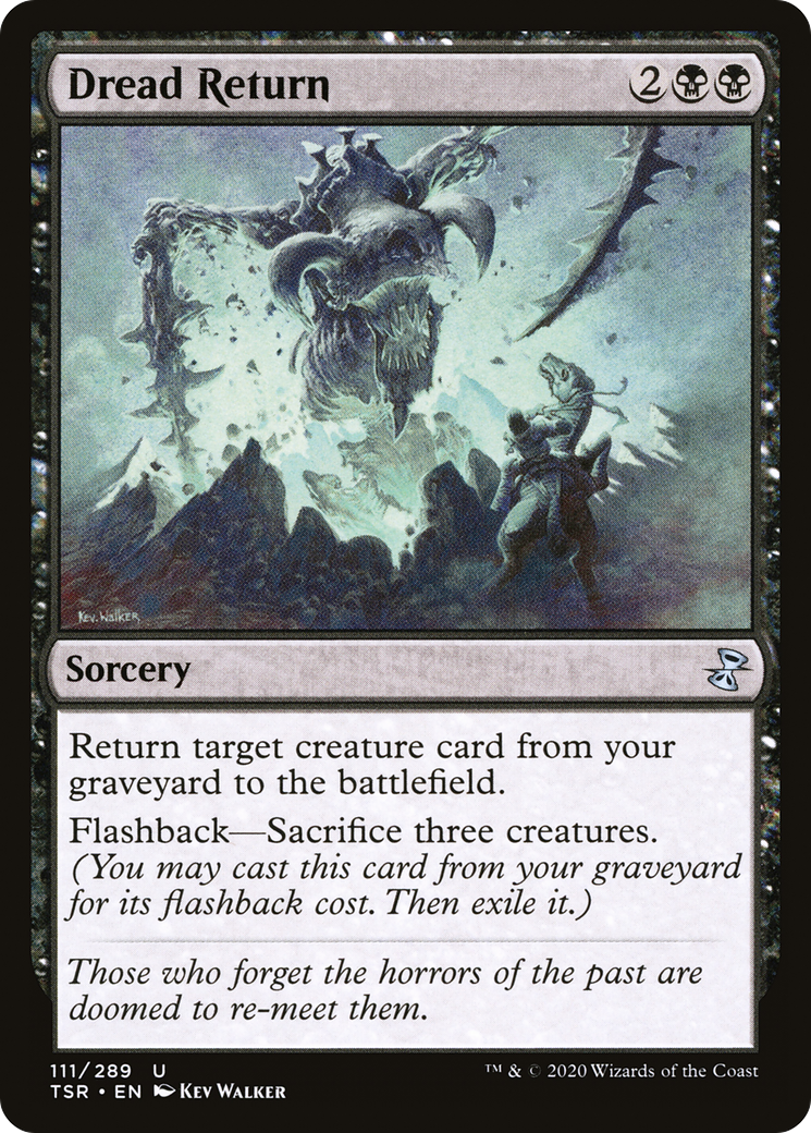 Dread Return [Time Spiral Remastered] Foil