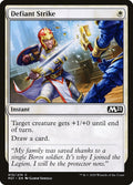 Defiant Strike 15 (Core Set 2021)  - Foil