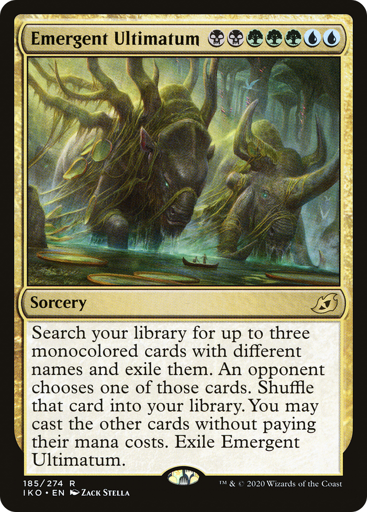 Emergent Ultimatum [Ikoria: Lair of Behemoths] Foil