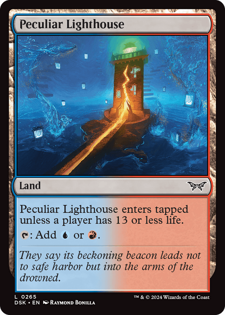 Peculiar Lighthouse [Duskmourn: House of Horror] Foil