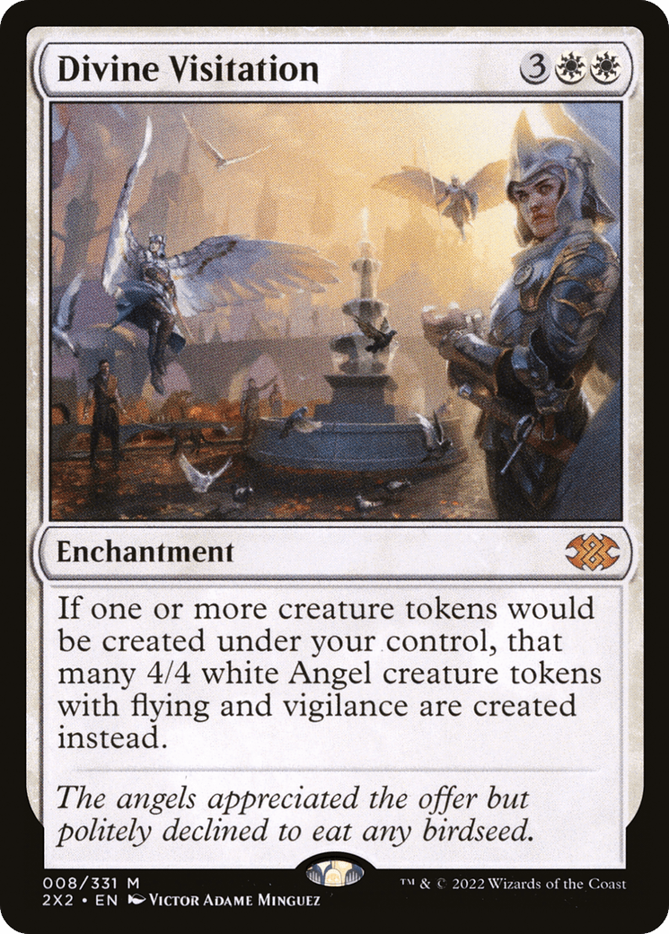 Divine Visitation [Double Masters 2022] Foil
