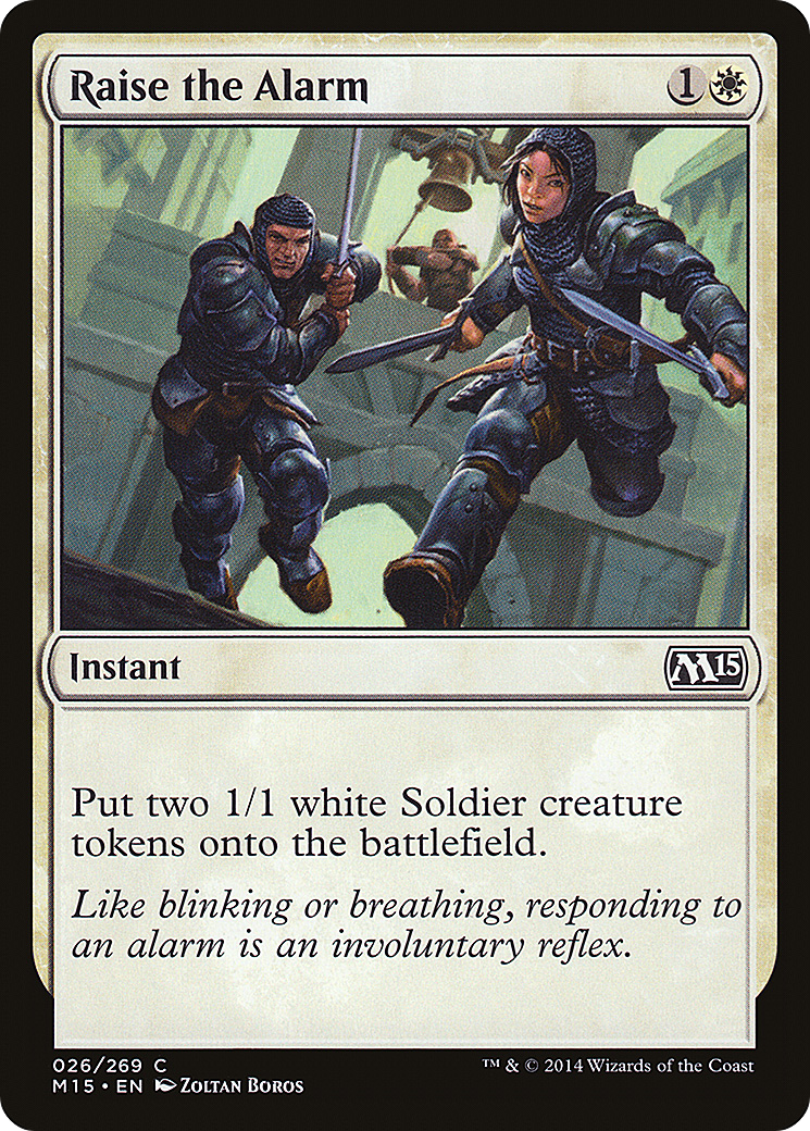 Raise the Alarm [Magic 2015] Foil