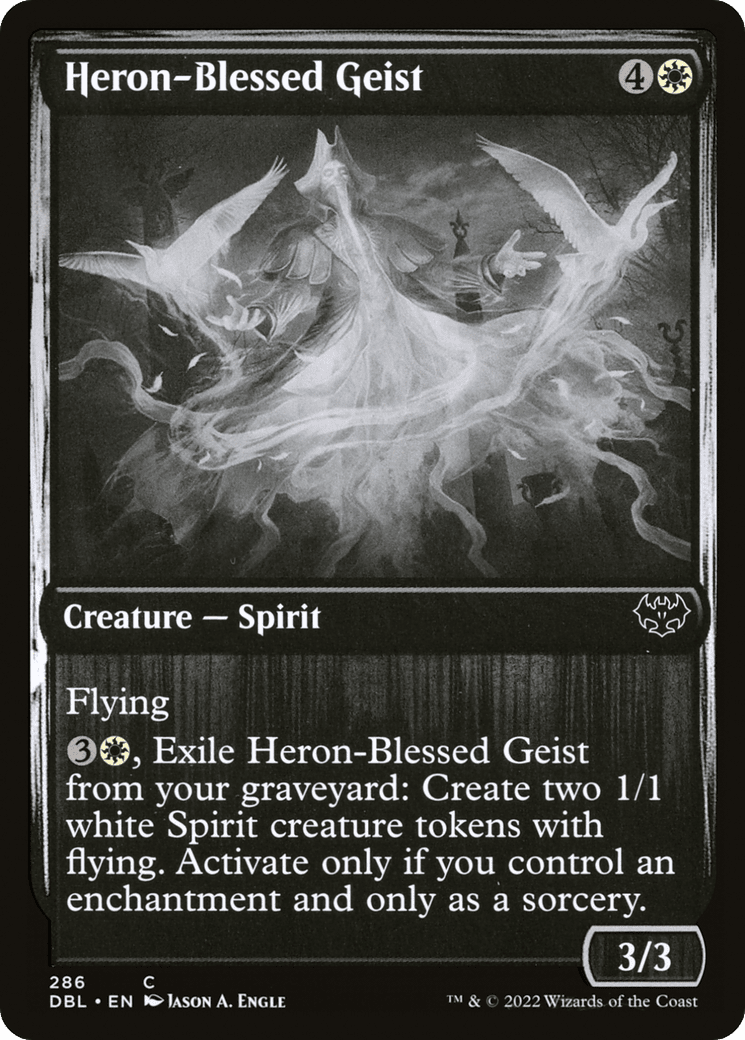 Heron-Blessed Geist [Innistrad: Double Feature] Foil