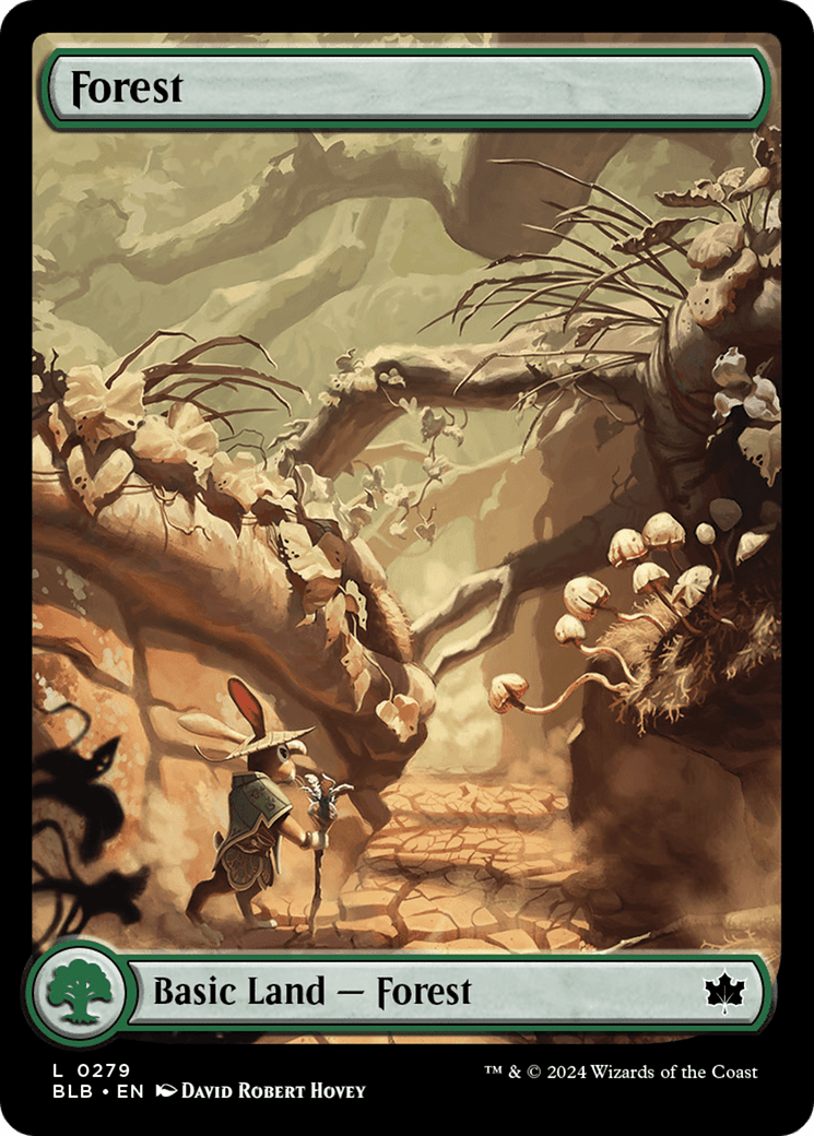 Forest (0279) [Bloomburrow] Foil