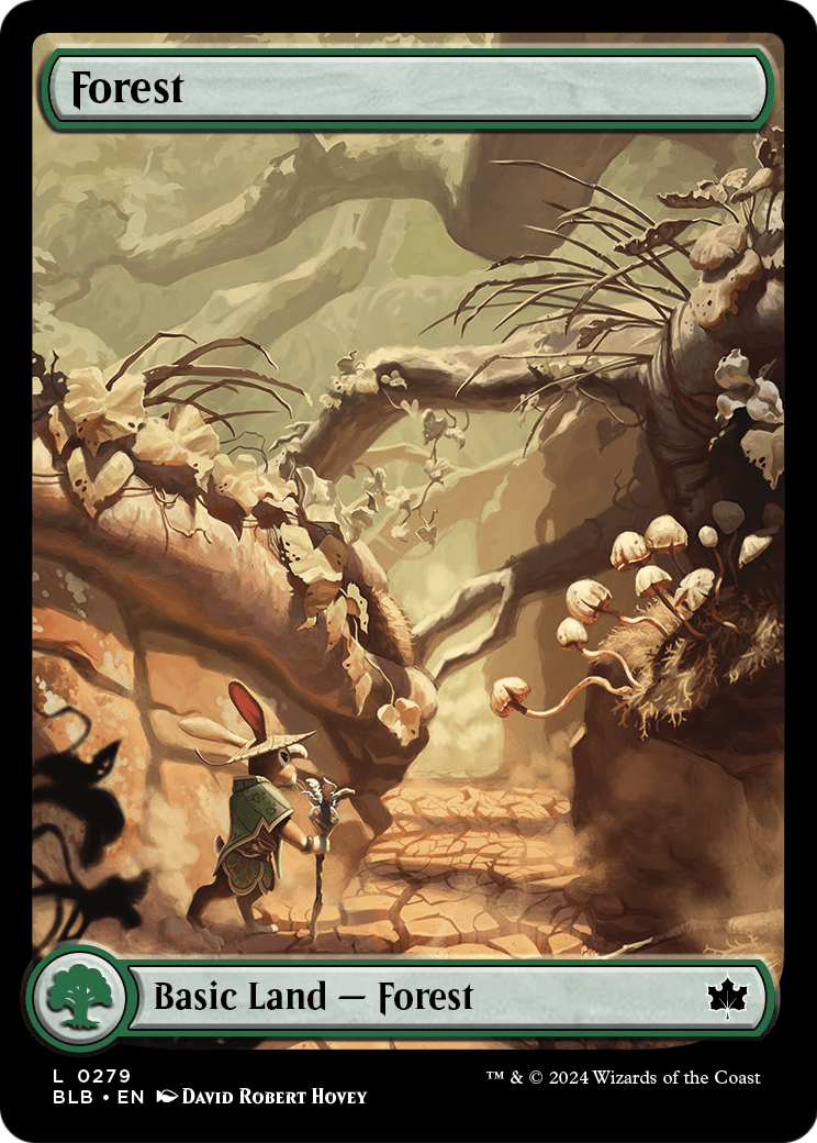 Forest (0279) [Bloomburrow] Foil