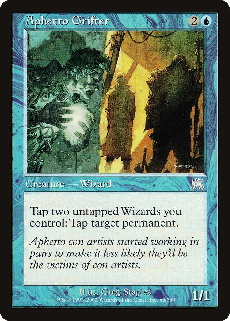 Aphetto Grifter [Onslaught] Foil
