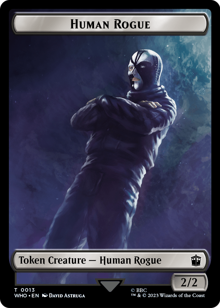 Human Rogue (TWHO-013) - Doctor Who Tokens Foil