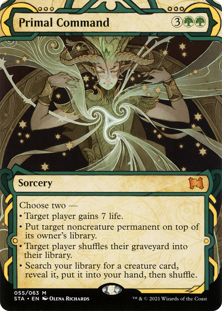 Primal Command [Strixhaven: School of Mages Mystical Archive] Foil