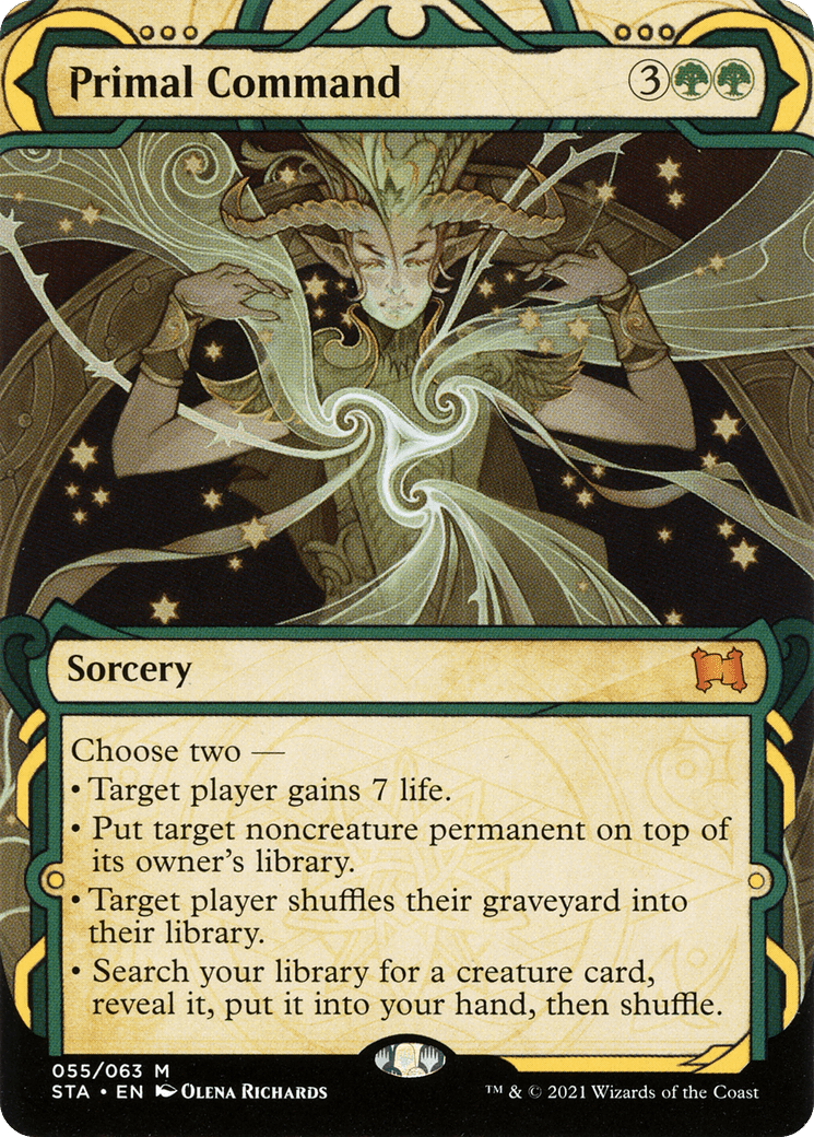 Primal Command [Strixhaven: School of Mages Mystical Archive] Foil
