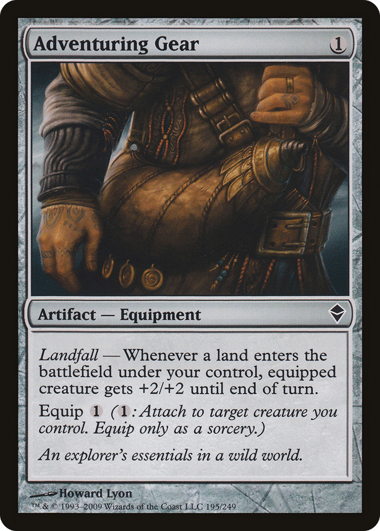 Adventuring Gear [Zendikar] Foil