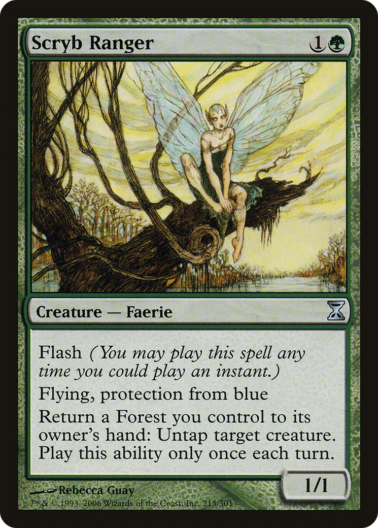 Scryb Ranger [Time Spiral] Foil