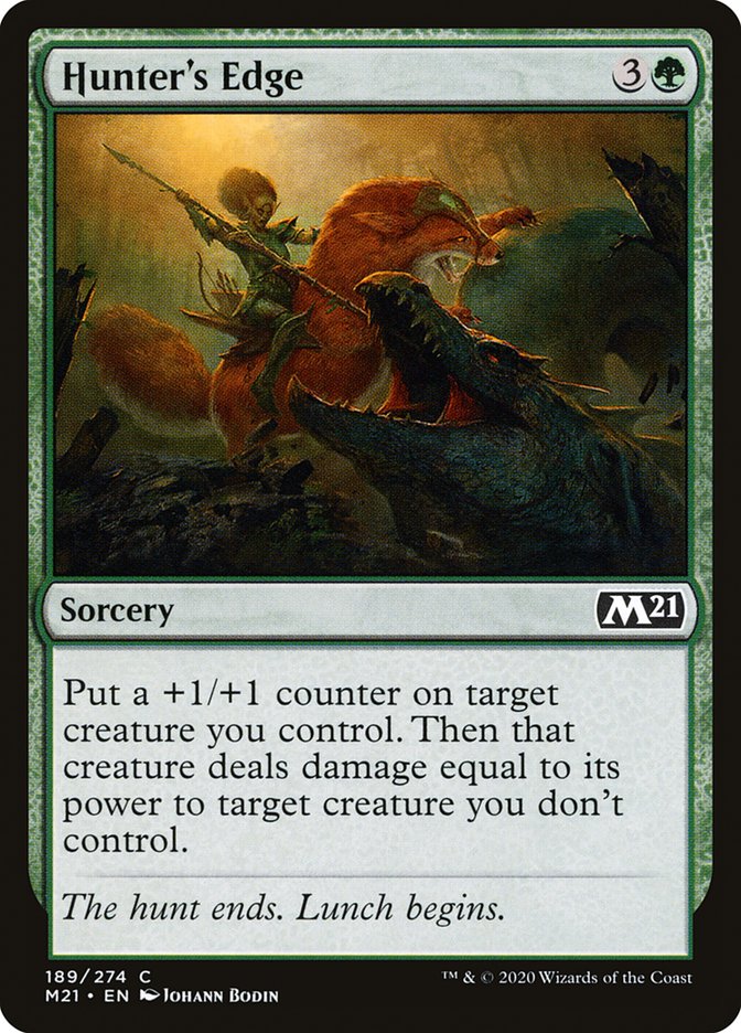 Hunter's Edge 189 (Core Set 2021) 