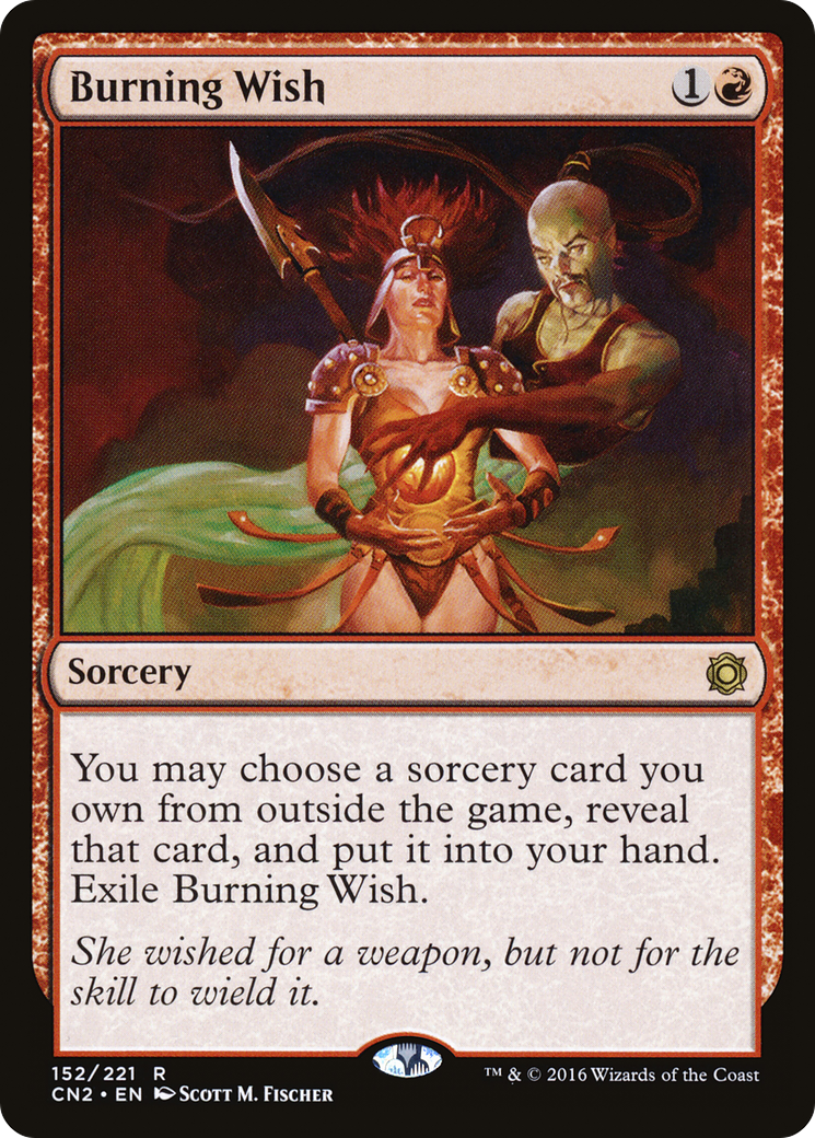 Burning Wish [Conspiracy: Take the Crown] Foil
