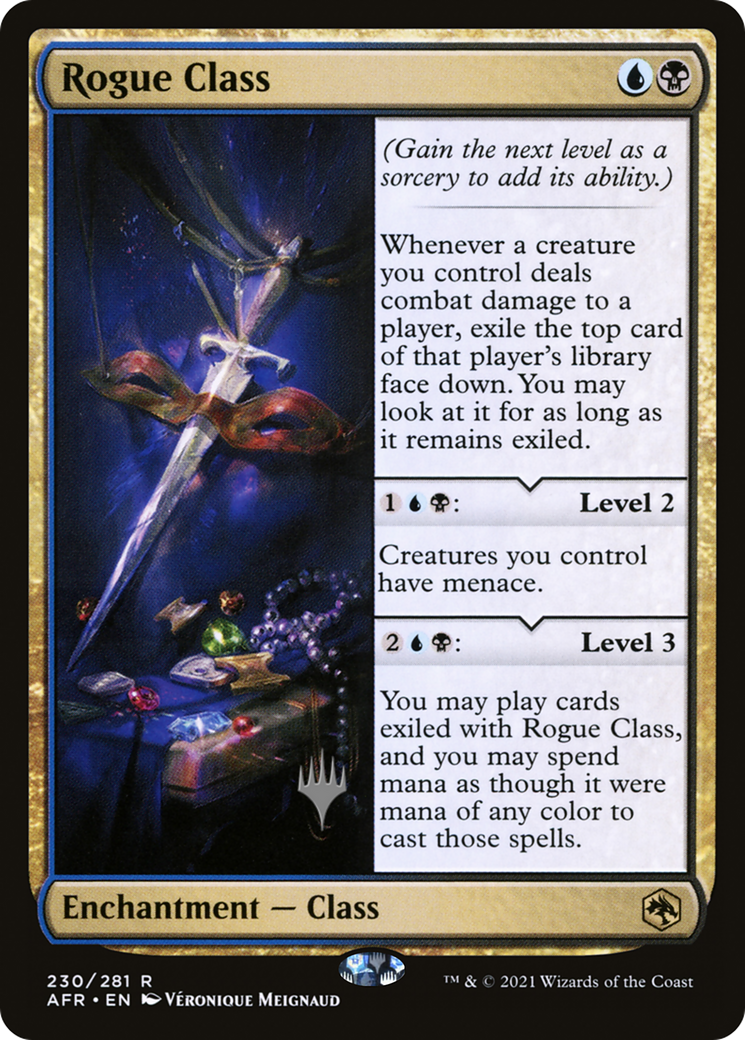 Rogue Class (Promo Pack) [Dungeons & Dragons: Adventures in the Forgotten Realms Promos] Foil