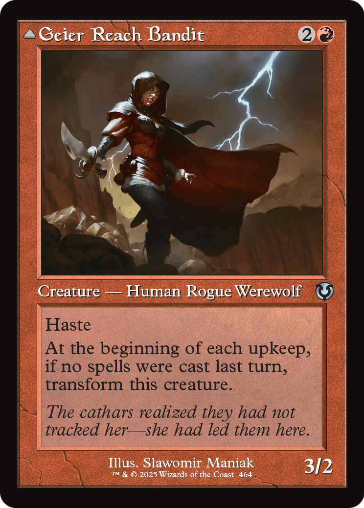 Geier Reach Bandit (Retro Frame) (-464) [Innistrad Remastered]  Foil