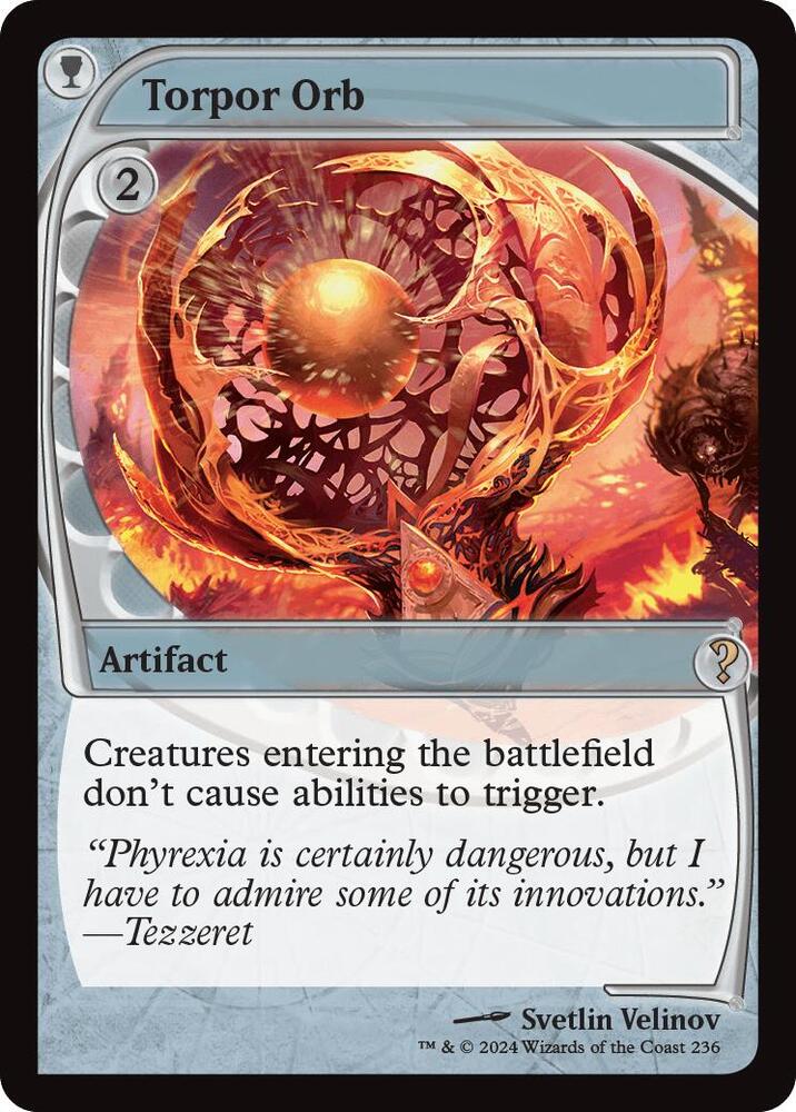 Torpor Orb 236/390 (Mystery Booster 2)  - Future Sight