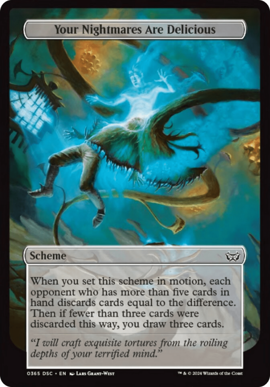 Your Nightmares are Delicious (Full Art) [Duskmourn: Archenemy]