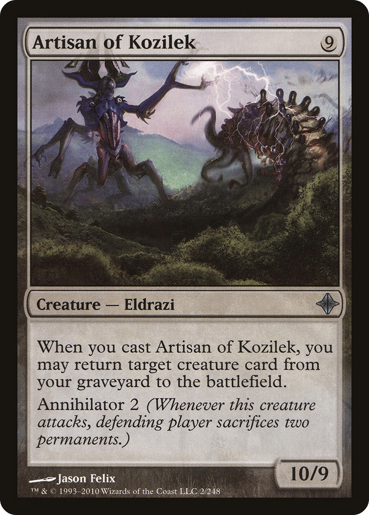 Artisan of Kozilek [Rise of the Eldrazi] Foil