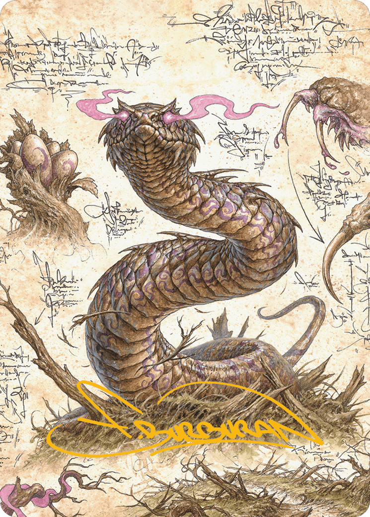 Rottenmouth Viper // Rottenmouth Viper (ABLB-036) - Bloomburrow Art Series (Borderless) Foil