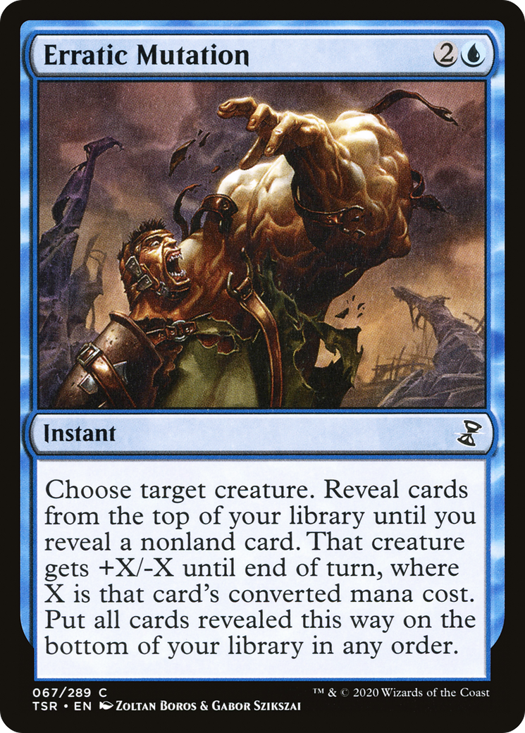 Erratic Mutation [Time Spiral Remastered] Foil