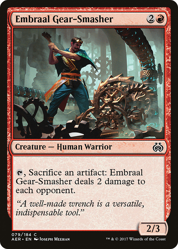 Embraal Gear-Smasher [Aether Revolt] Foil