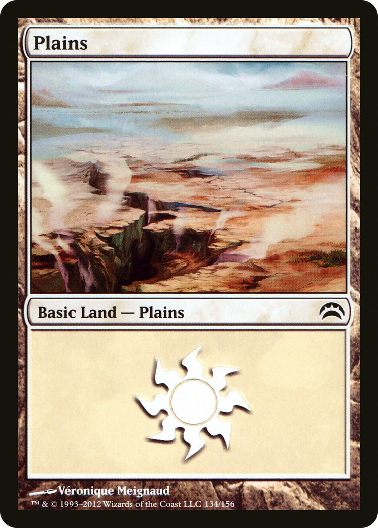 Plains (134) [Planechase 2012] Foil