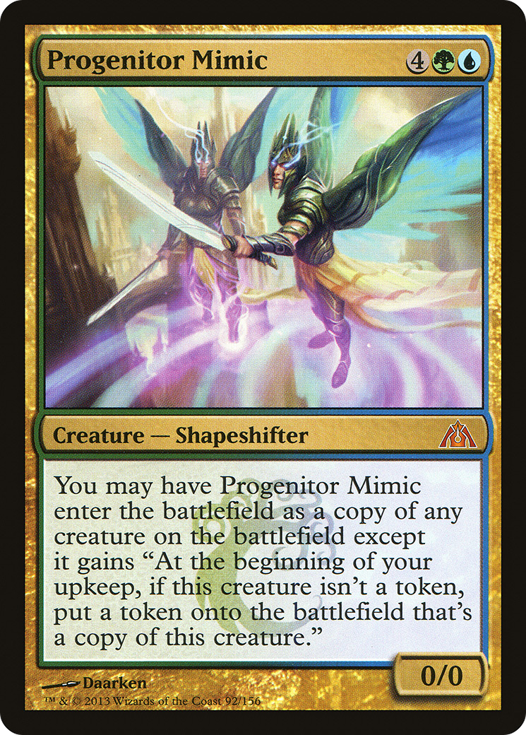 Progenitor Mimic [Dragon's Maze] Foil
