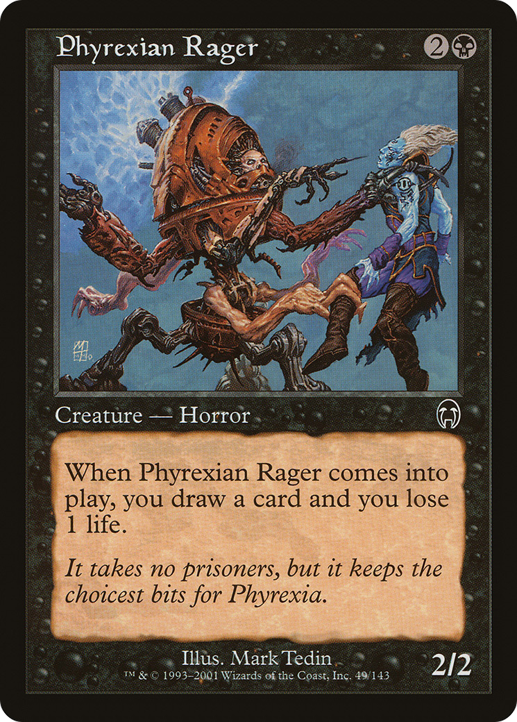 Phyrexian Rager [Apocalypse] Foil