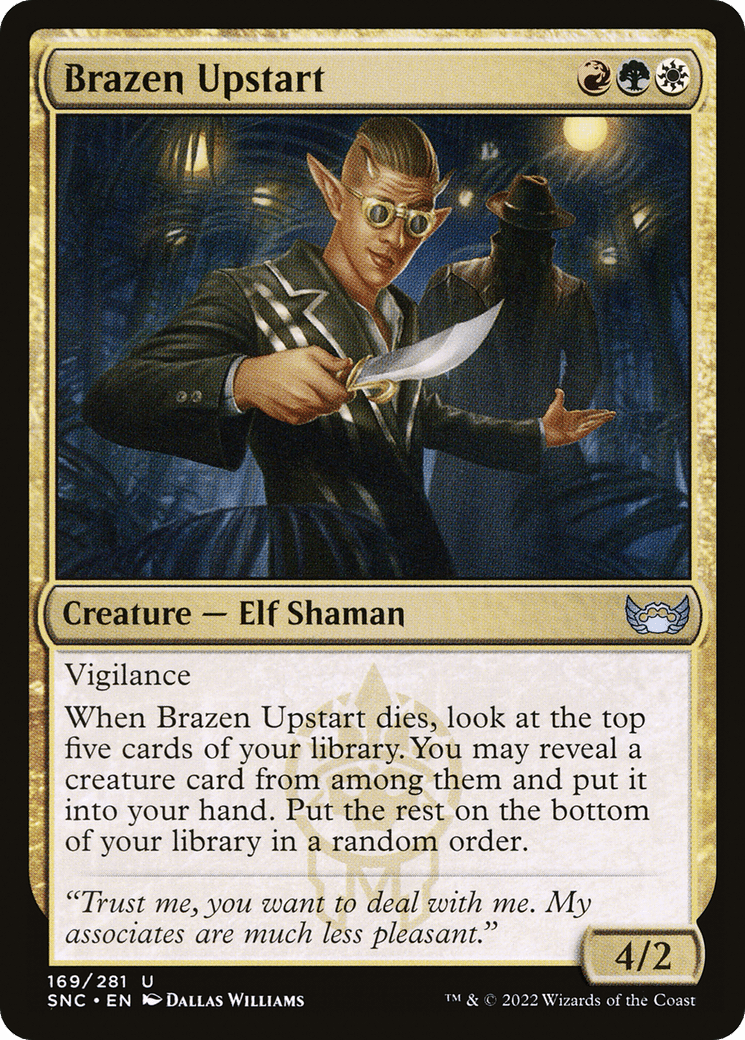 Brazen Upstart [Streets of New Capenna] Foil