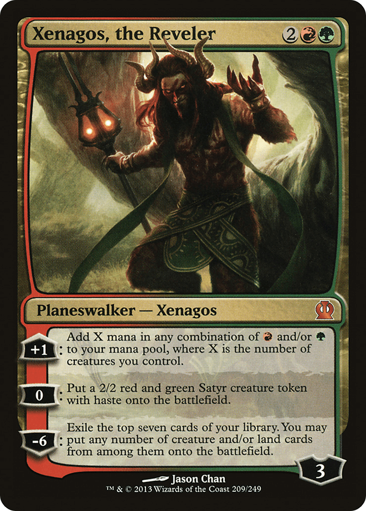 Xenagos, the Reveler [Theros] Foil