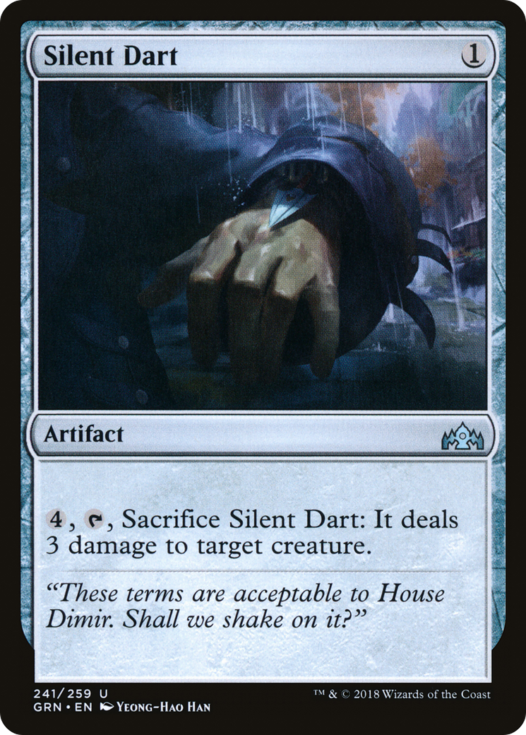 Silent Dart [Guilds of Ravnica] Foil