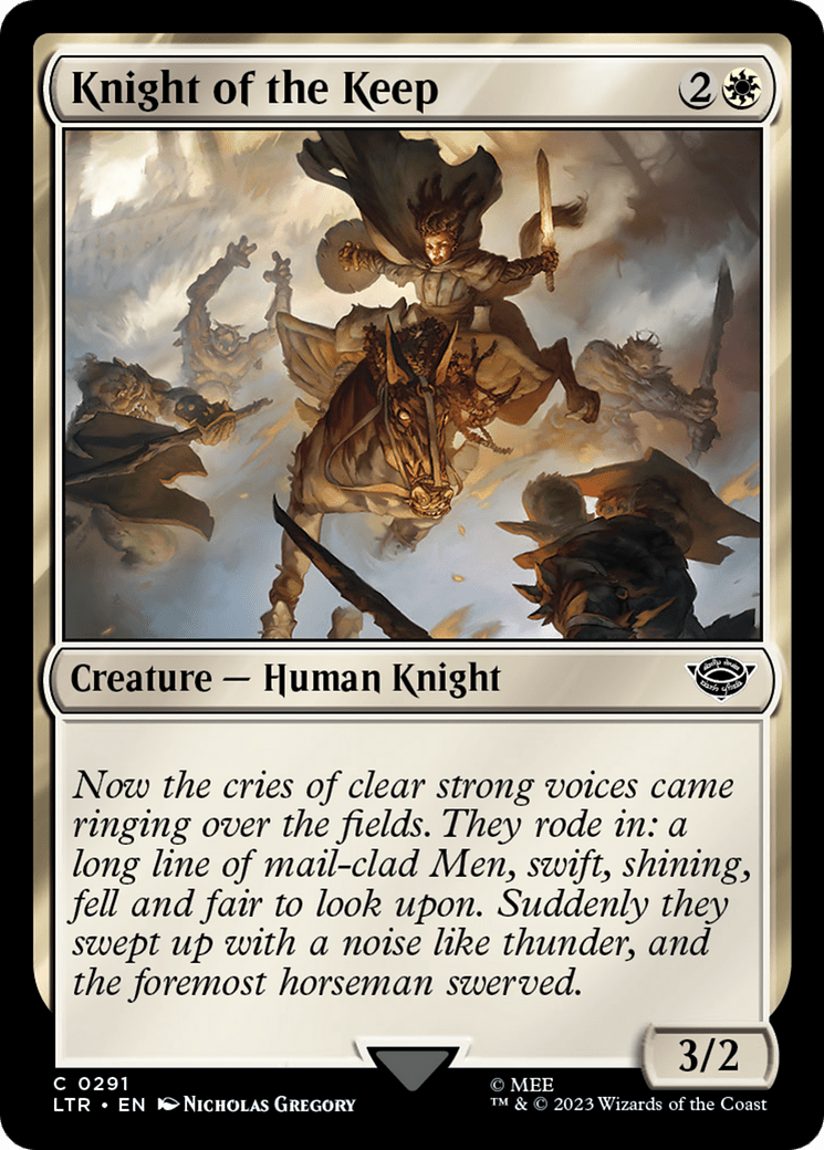 Knight of the Keep [The Lord of the Rings: Tales of Middle-Earth] Foil