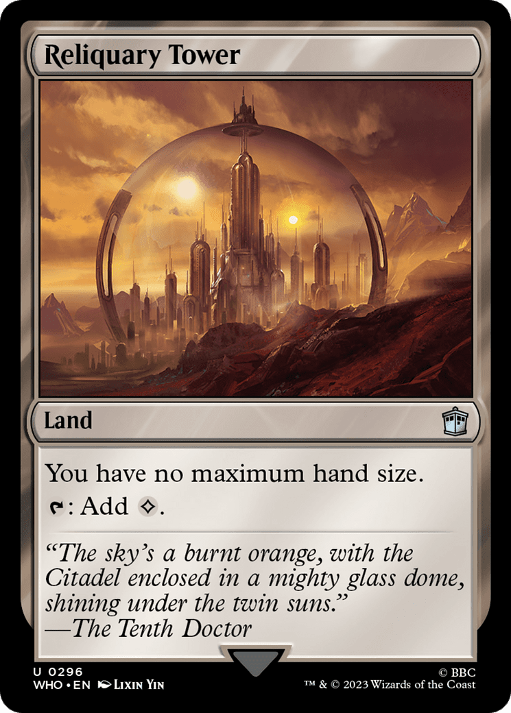 Reliquary Tower [Doctor Who] Foil