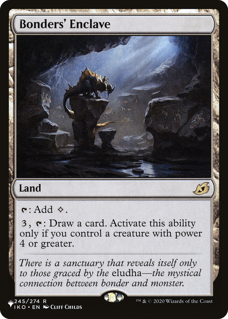 Bonders' Enclave |  (IKO-245) [The List]