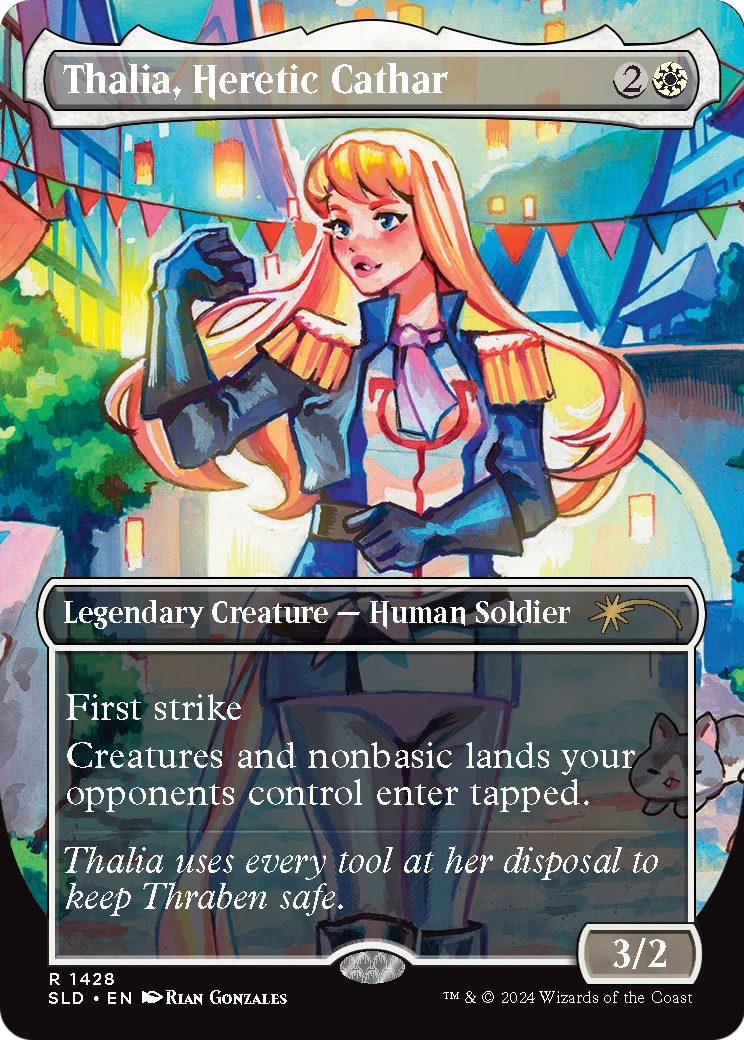 Thalia, Heretic Cathar (1428) [Secret Lair Drop Series]