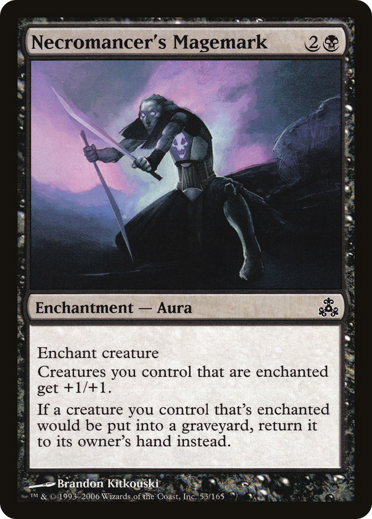 Necromancer's Magemark [Guildpact] Foil