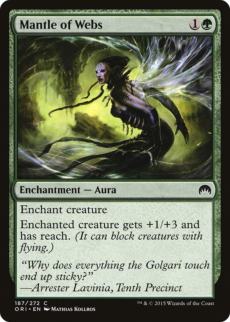 Mantle of Webs [Magic Origins] Foil