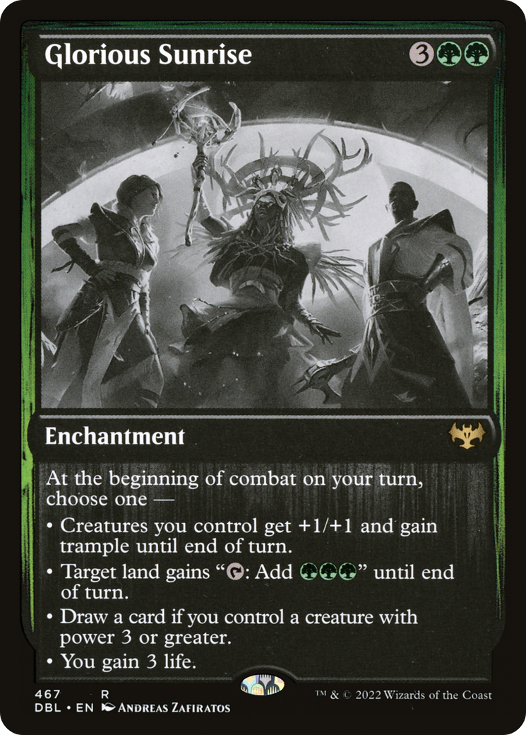 Glorious Sunrise [Innistrad: Double Feature] Foil