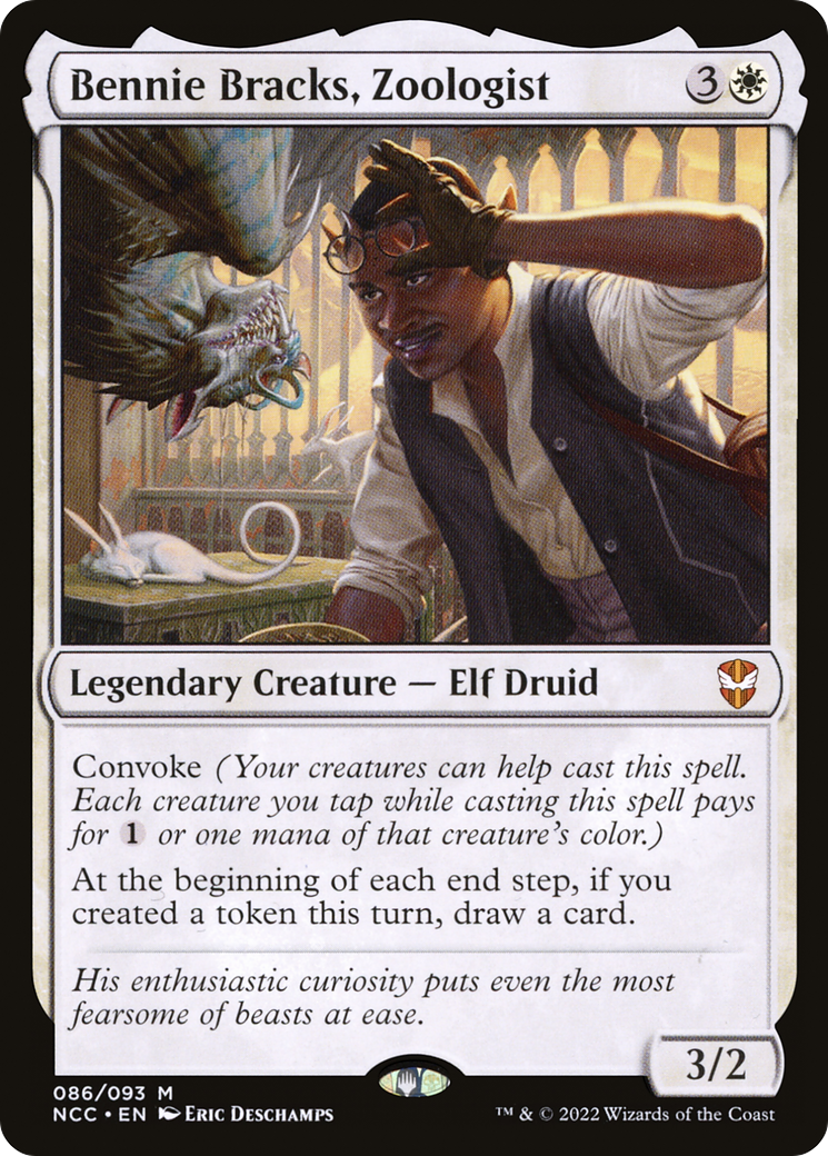Bennie Bracks, Zoologist [Streets of New Capenna Commander] Foil