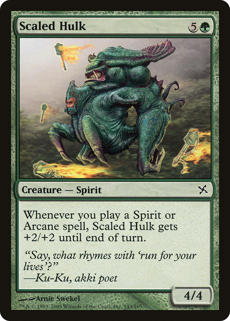 Scaled Hulk [Betrayers of Kamigawa] Foil