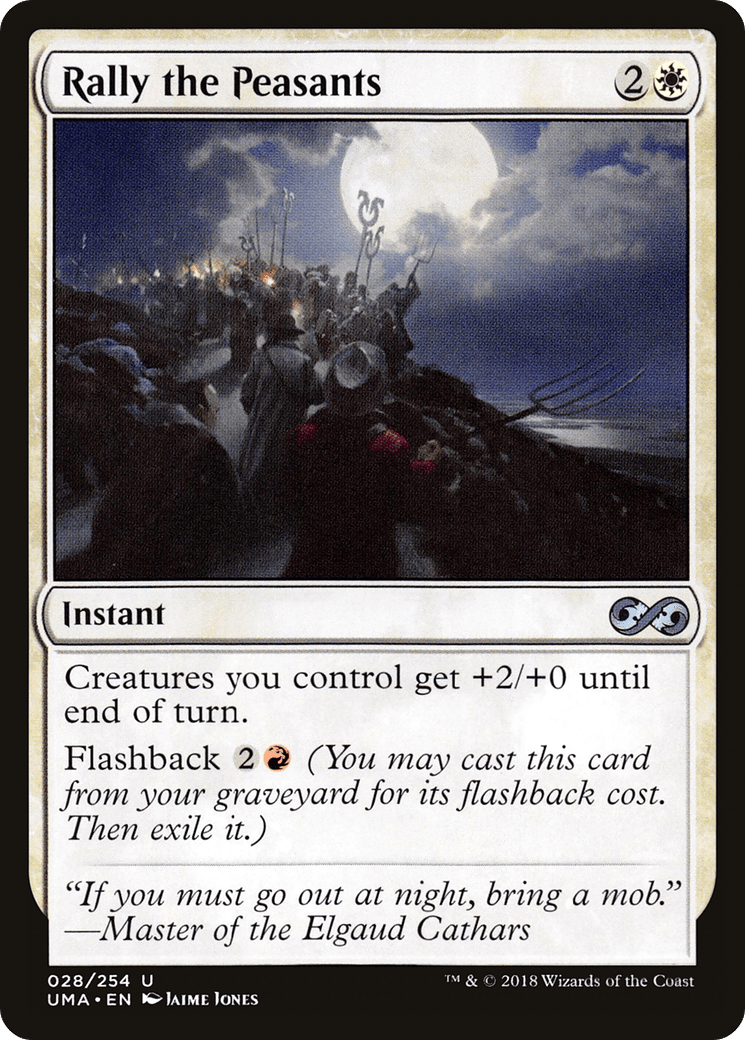 Rally the Peasants [Ultimate Masters] Foil