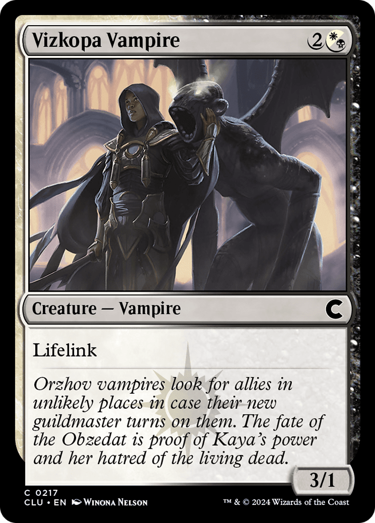 Vizkopa Vampire [Ravnica: Clue Edition]